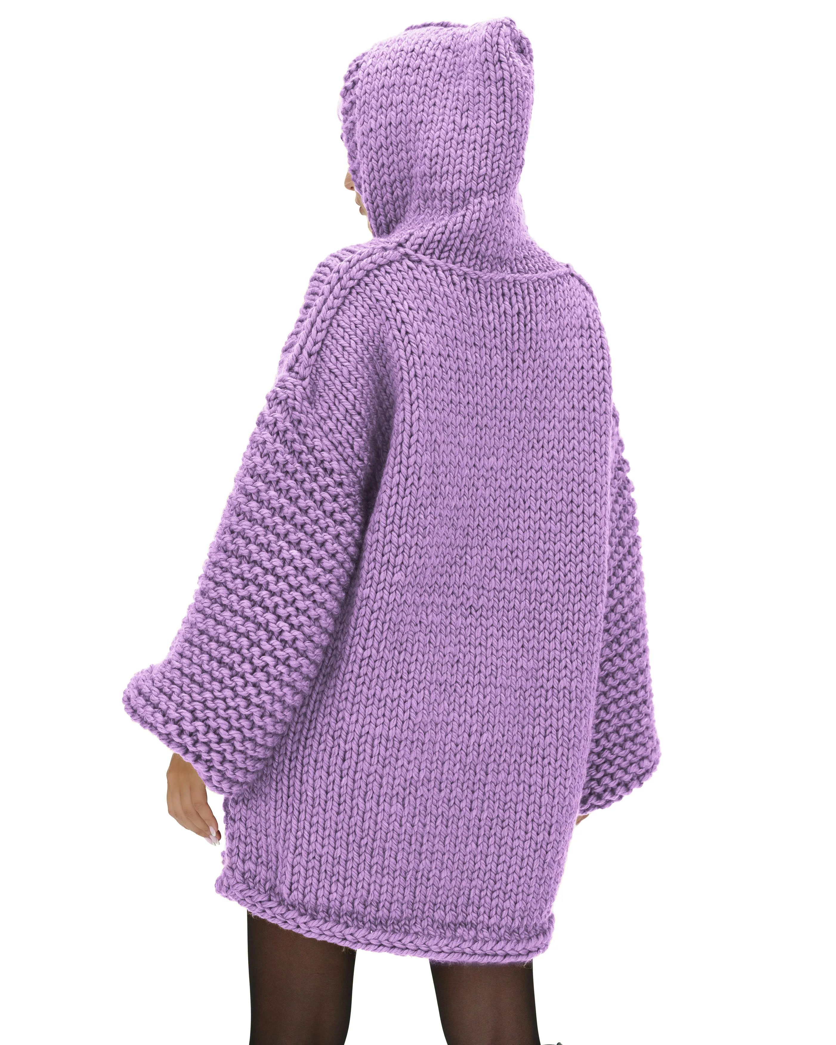 Hooded Sweater Dress