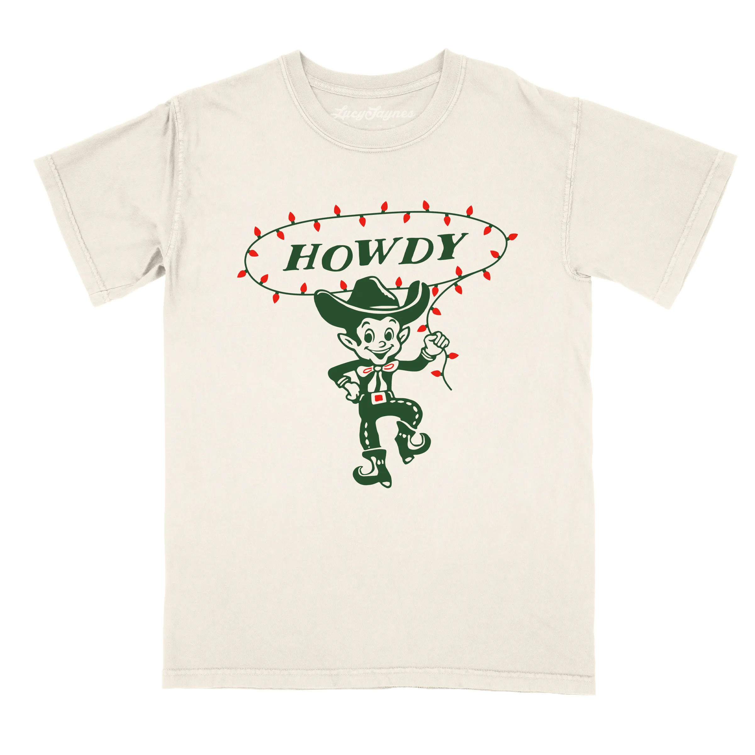 Howdy Elf Comfort Colors Tee