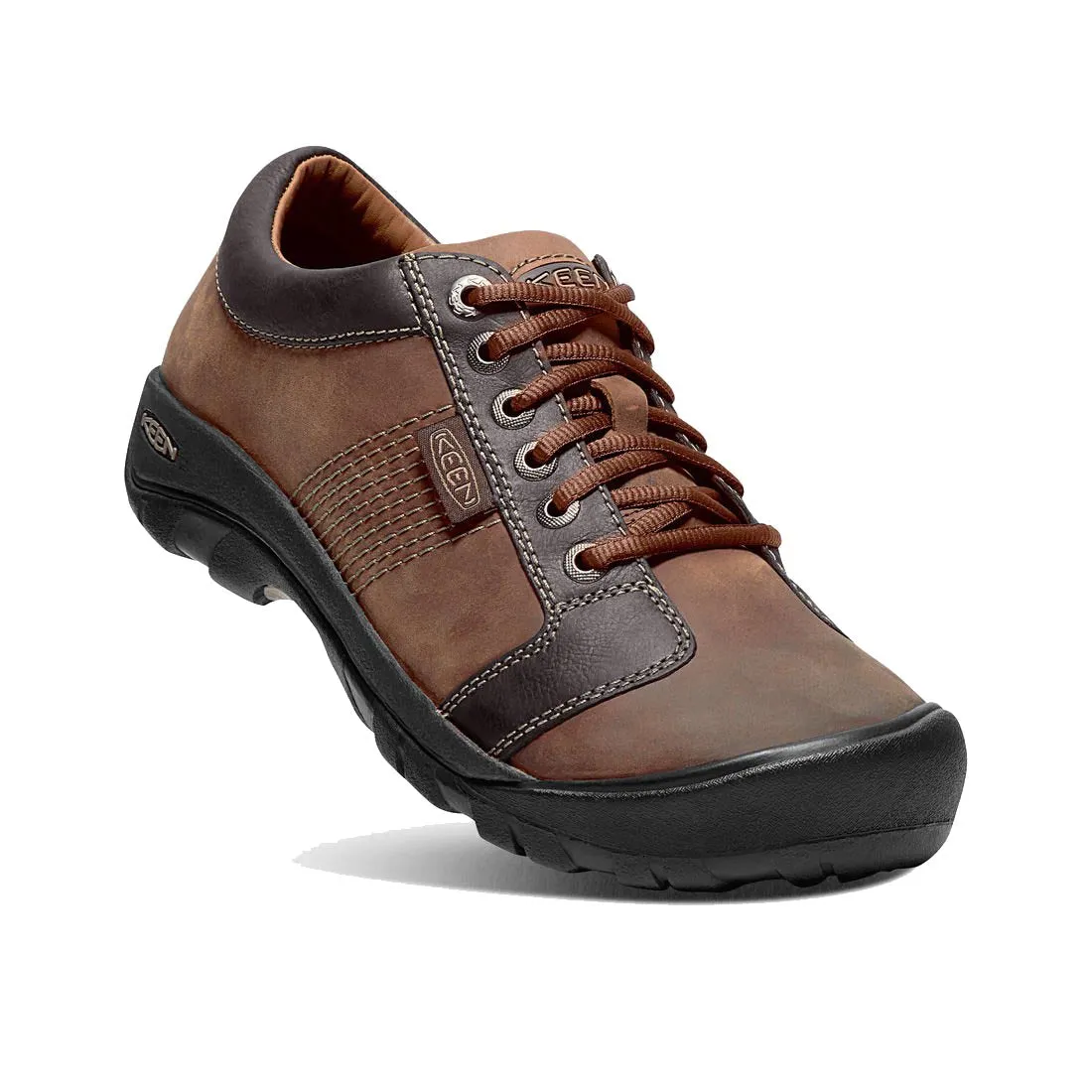 Brown Austin Lace-Up Boots - Stylish and Comfortable