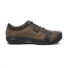 Brown Austin Lace-Up Boots - Stylish and Comfortable