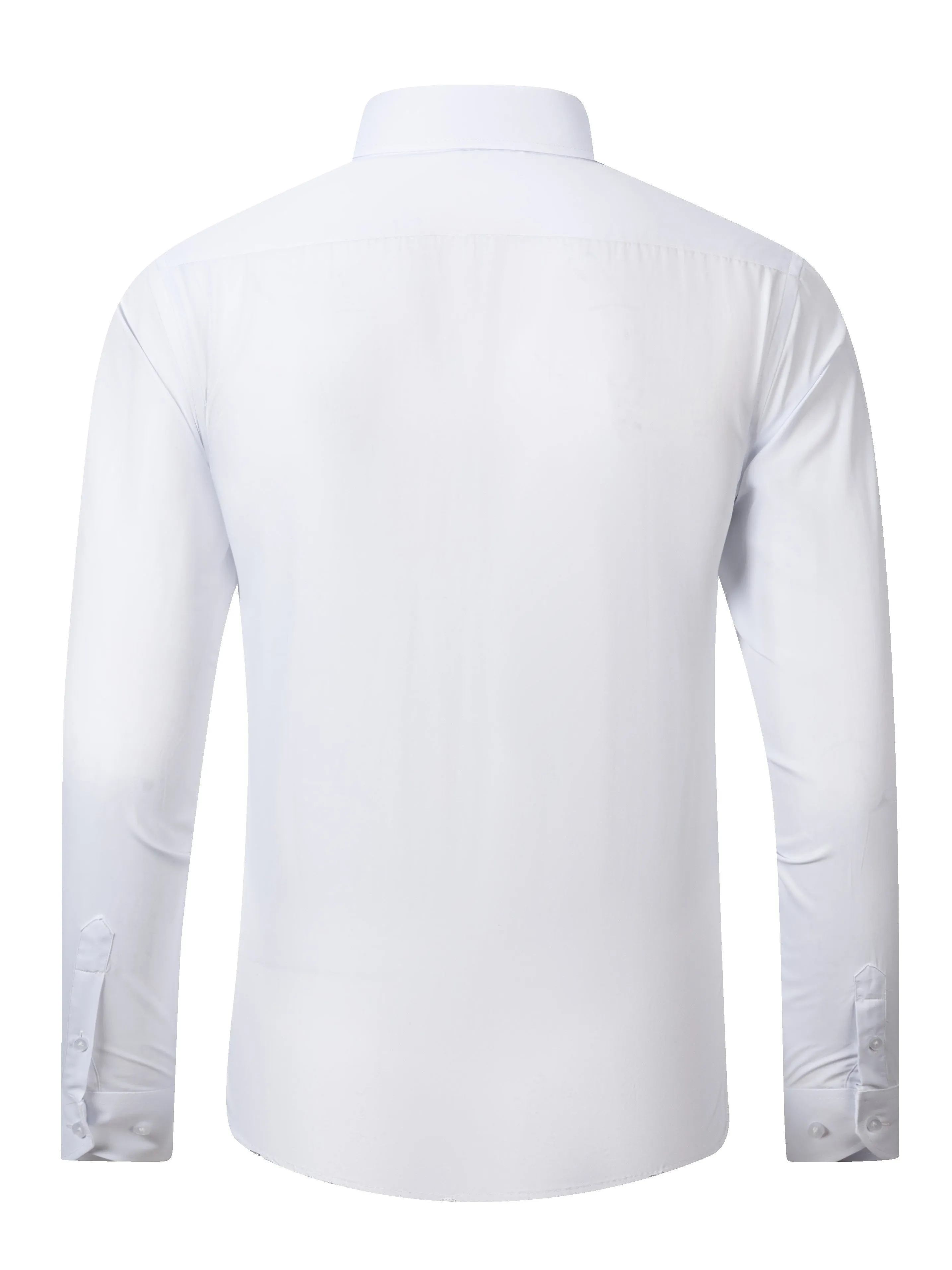 Kingston Herenblouse  Stijlvolle Klassieke Kraag en Lange Mouwen  Perfect voor Alle Seizoenen