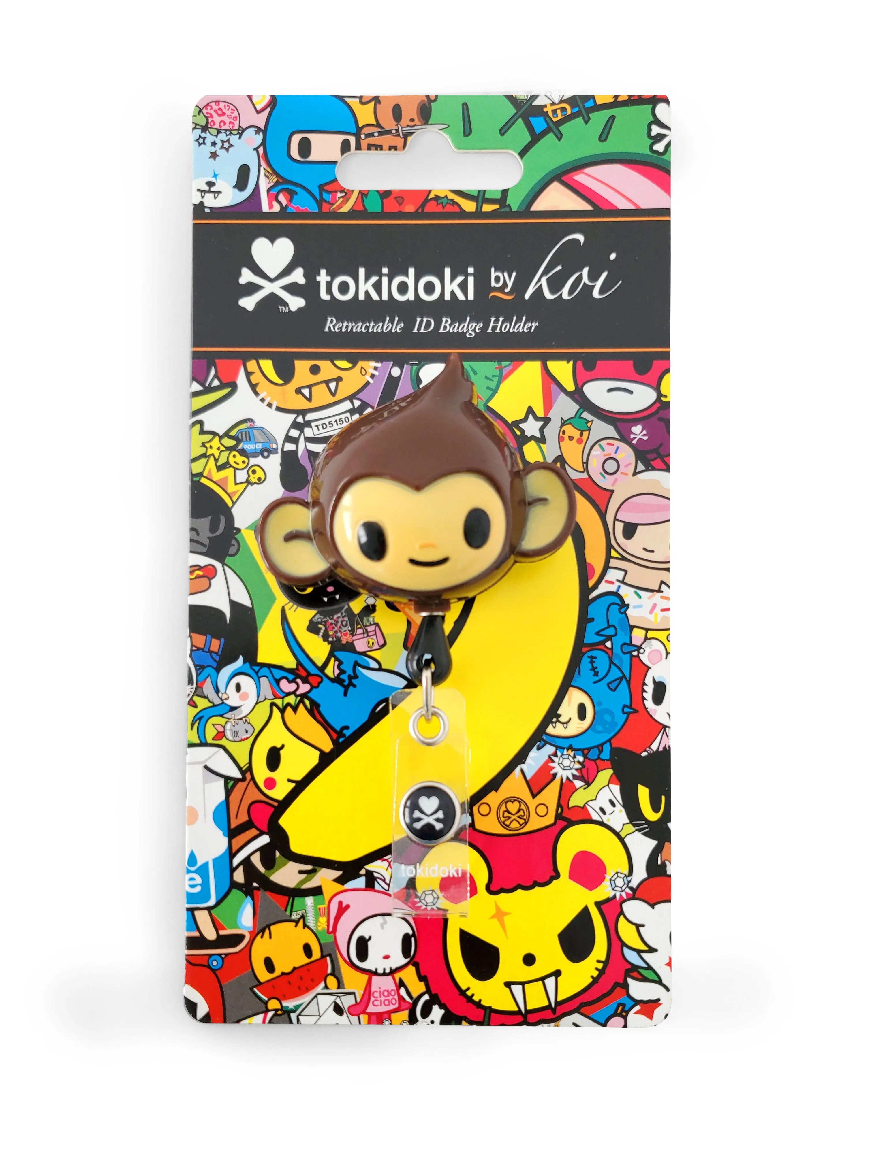Koi Retractable ID Badge - Tokidoki Monkey