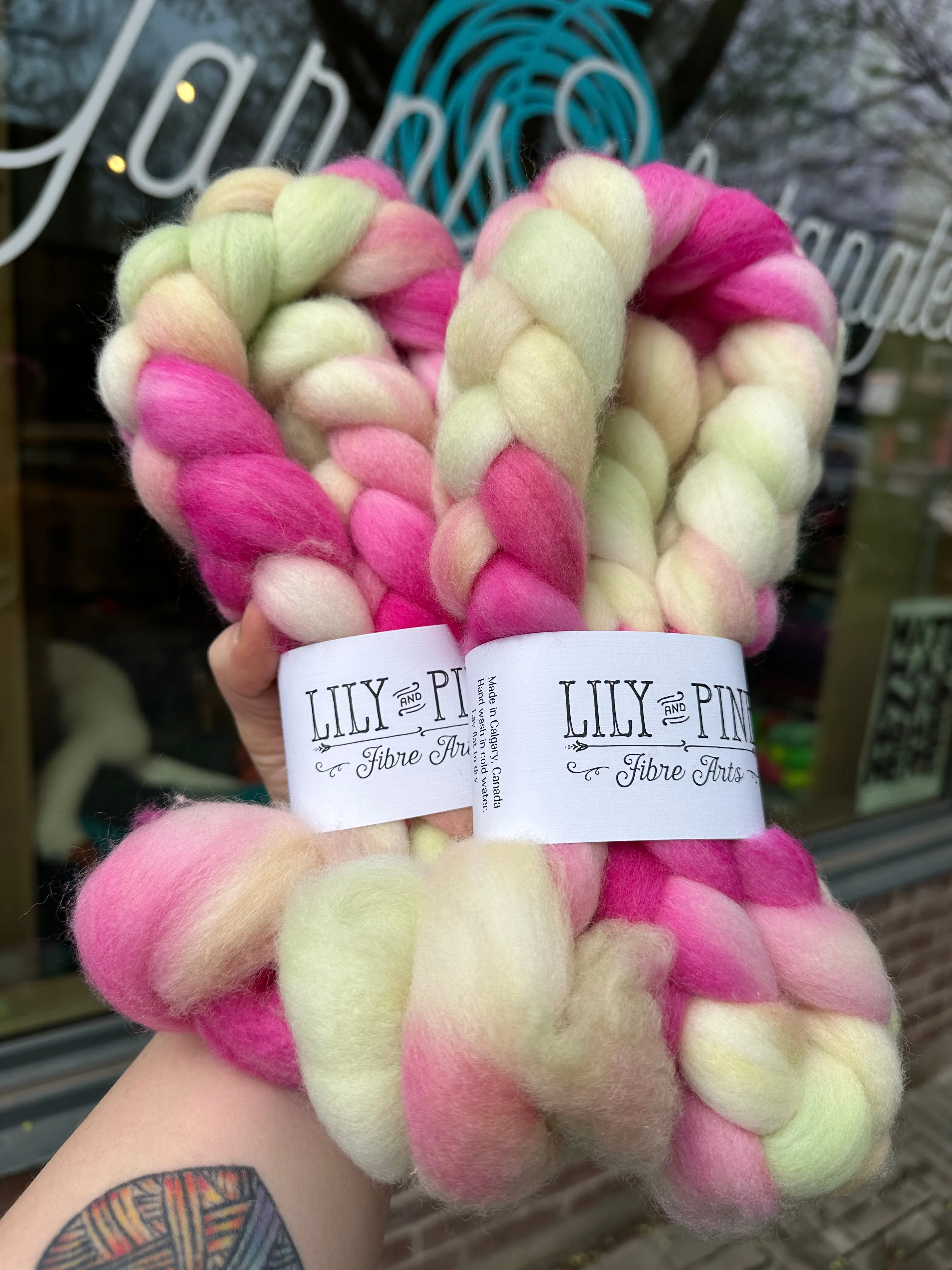 Lily & Pine Handdyed Roving