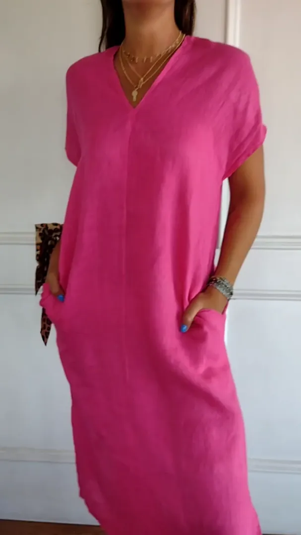 Limited time 48% offWomen's Casual Relaxed  Dress With Pocket