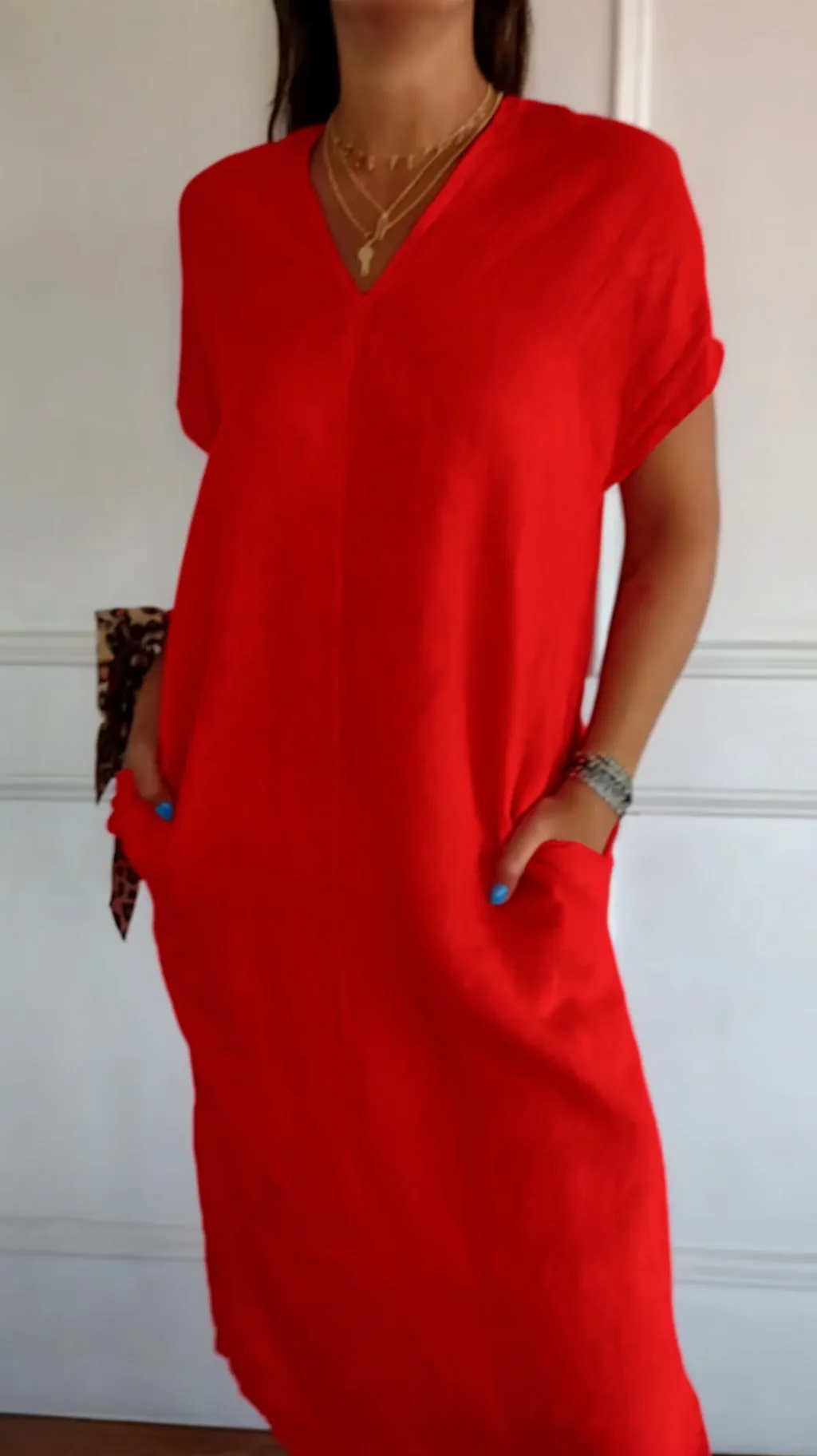 Limited time 48% offWomen's Casual Relaxed  Dress With Pocket
