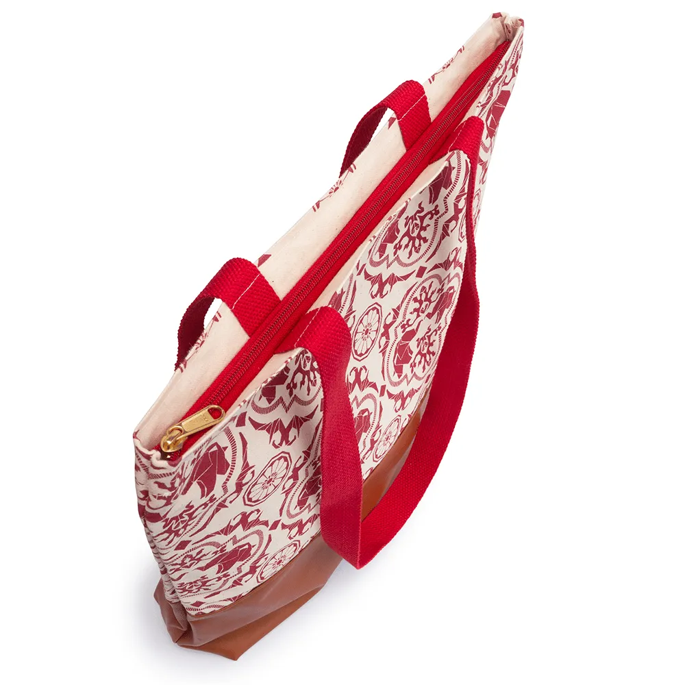 Mahagajah Tote (Sambal Red)