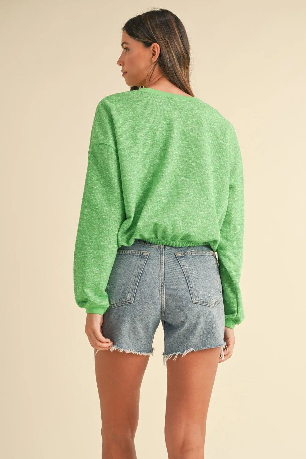 Malibu Vintage Sweatshirt - Green