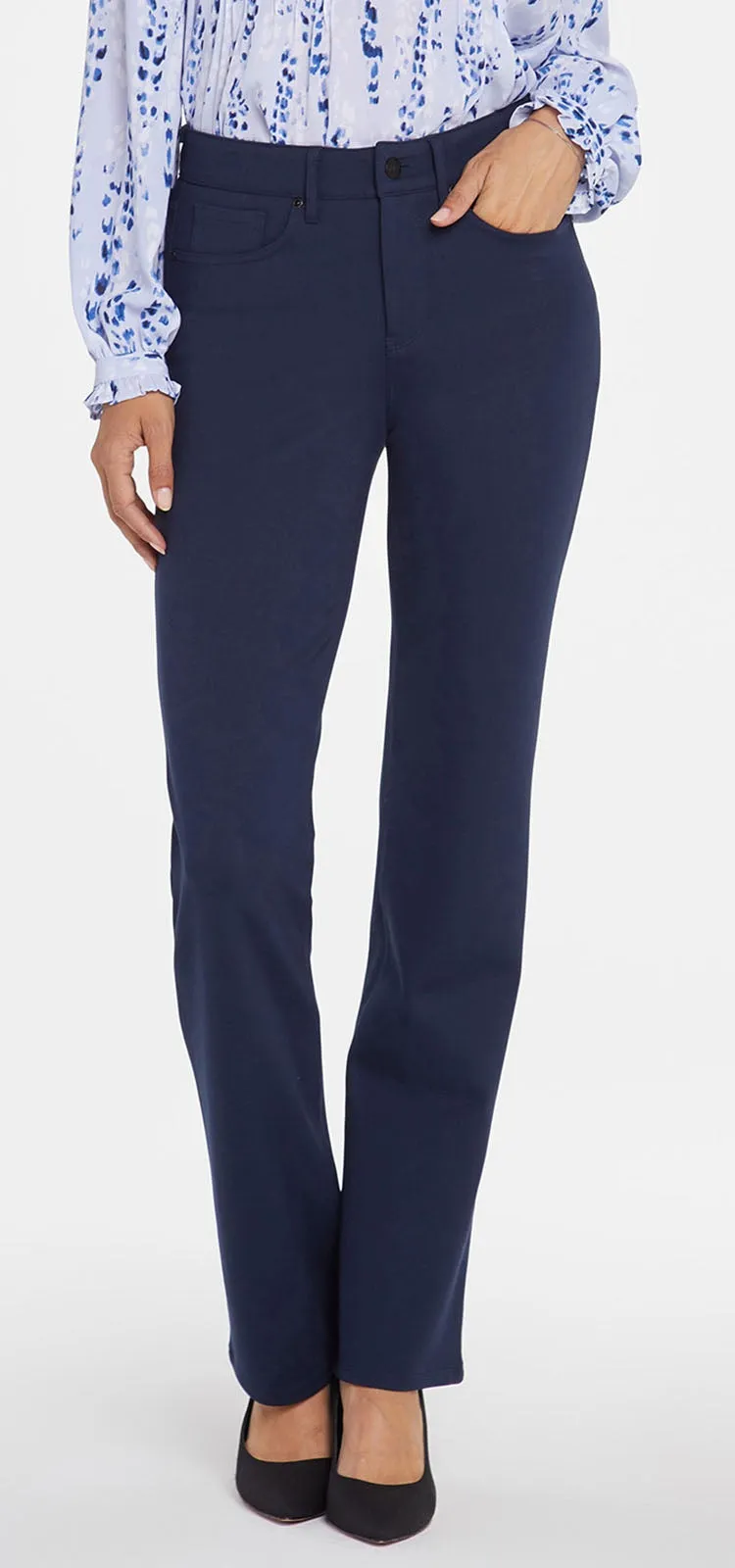 Marilyn Straight Sculpt-Her™ Trouser Donkerblauw | Oxford Navy