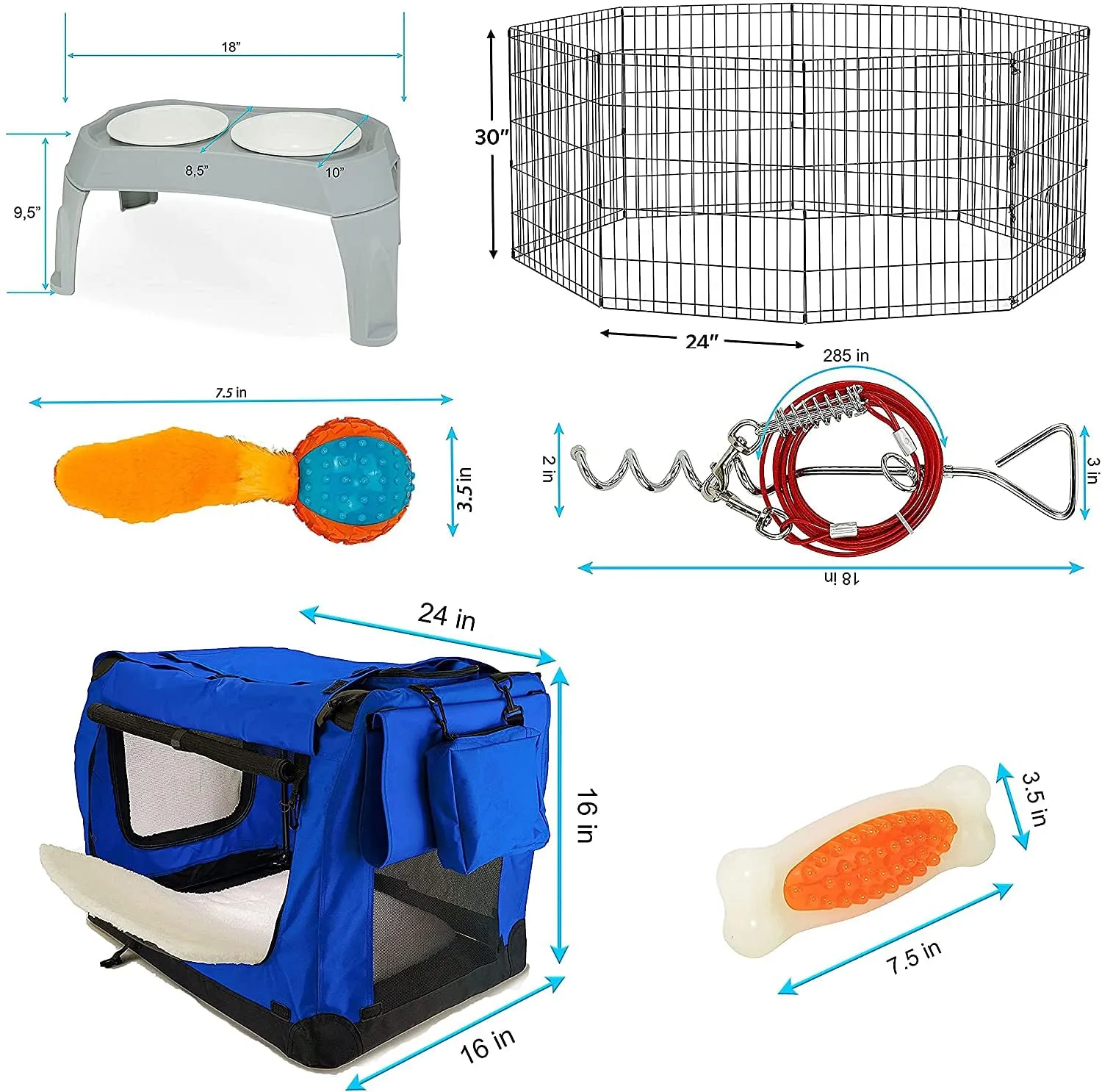 Medium-Large Dog Playpen Bundle Deal