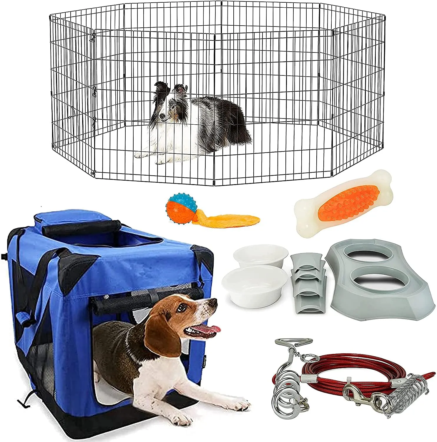 Medium-Large Dog Playpen Bundle Deal
