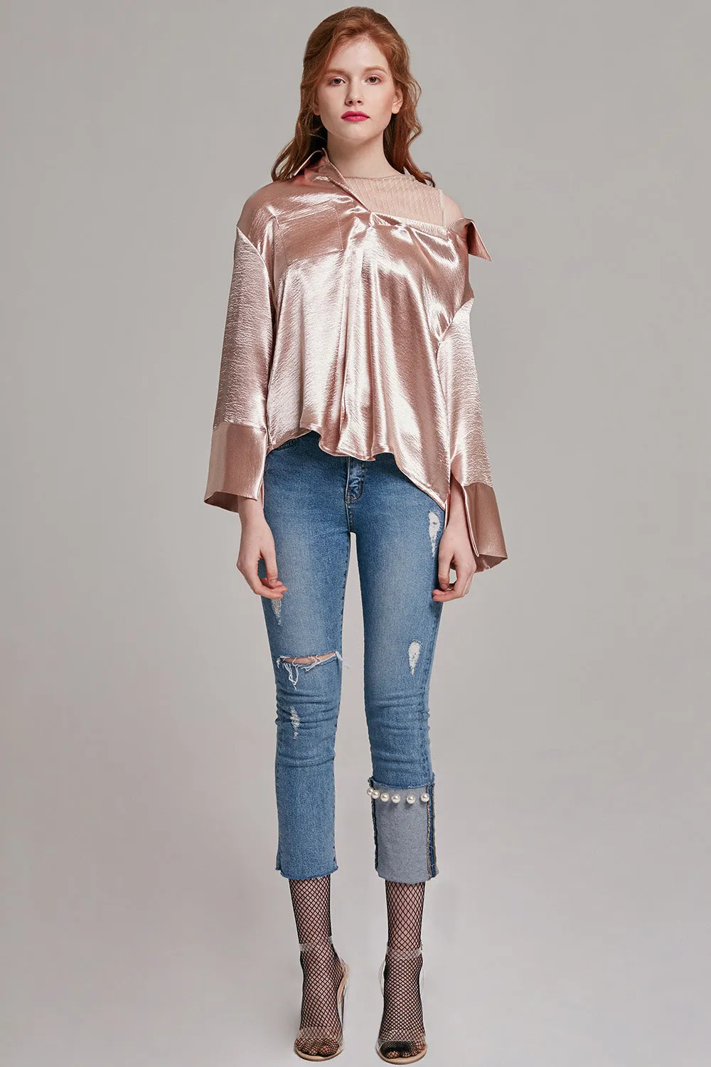 Megan Silky Blouse