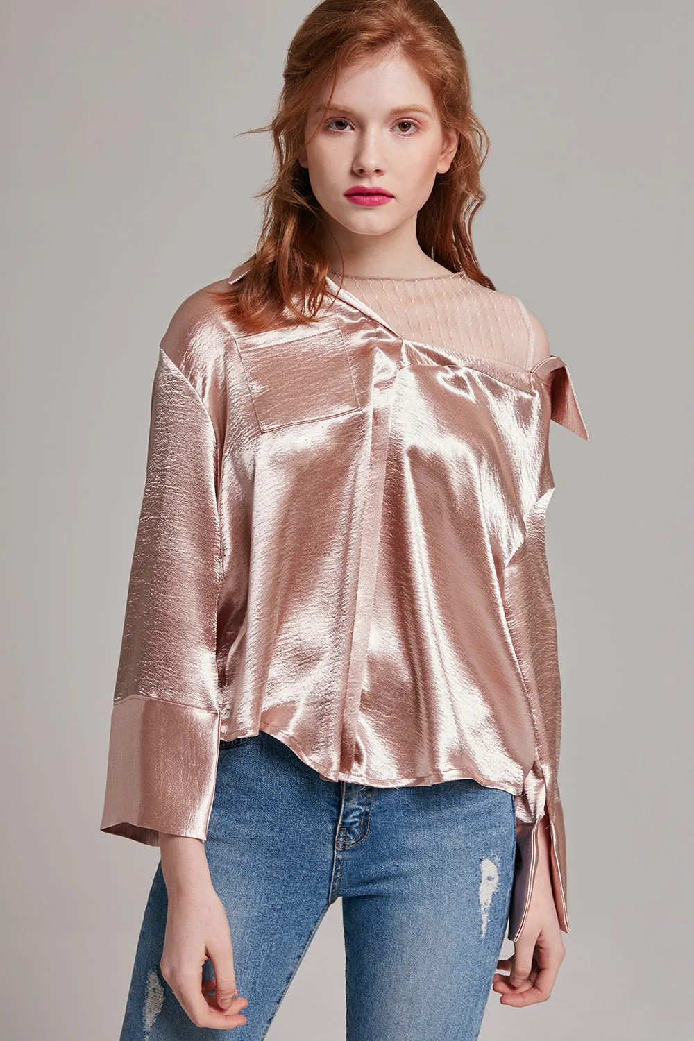 Megan Silky Blouse