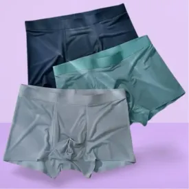 Men's Ice Silk Briefs Boxers (Buy 1 Get 2 Free)