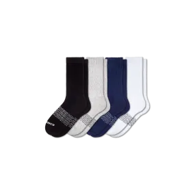 Men's Solids Calf Sock 4-Pack