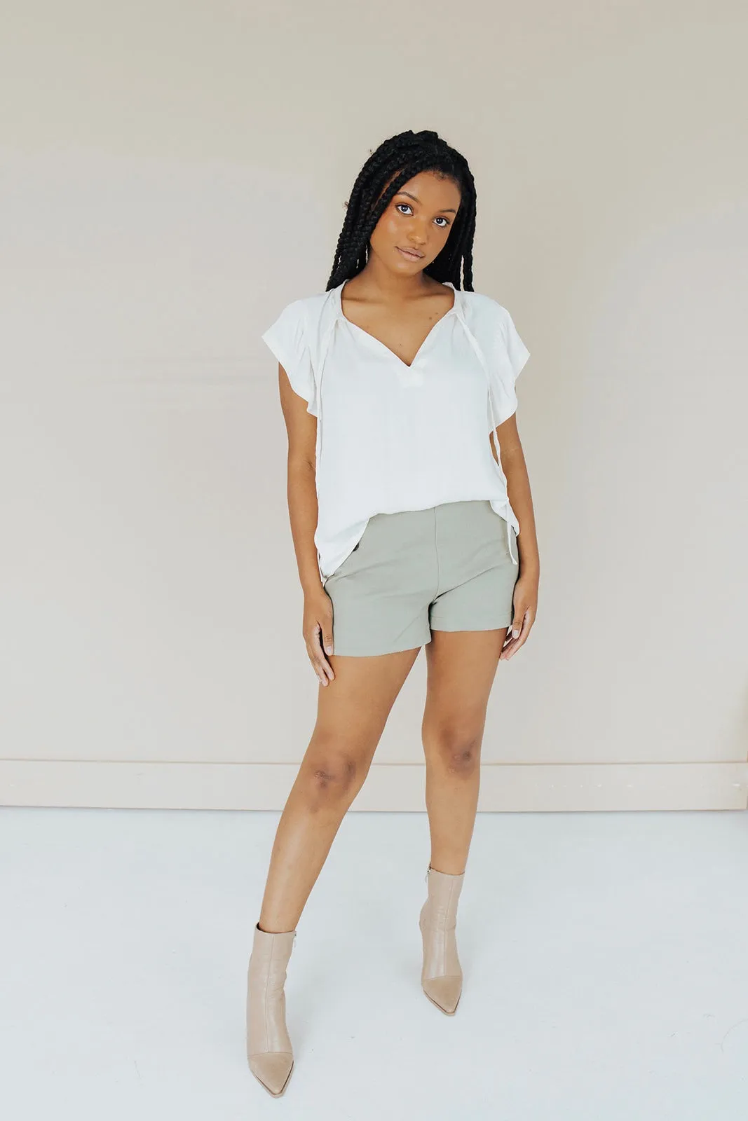 Milly Satin Blouse - FINAL SALE