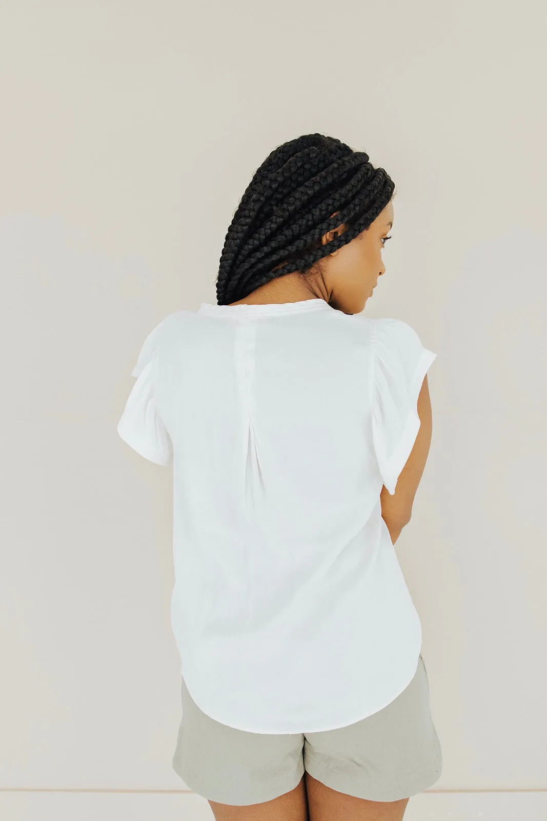 Milly Satin Blouse - FINAL SALE