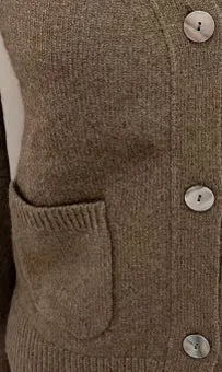 Moray Cashmere Boyfriend-Style Cardigan by Le Frak