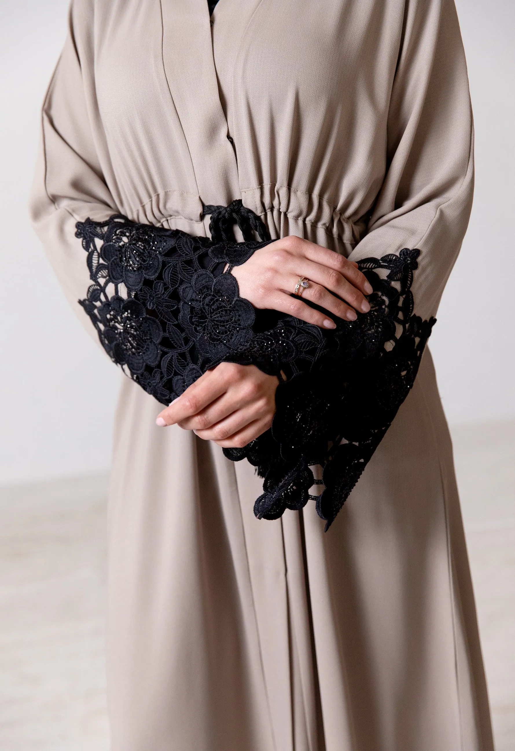 Muna Beige Abaya