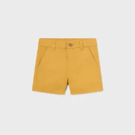 MUSTARD CHINO TWILL SHORT FOR BABY BOYS