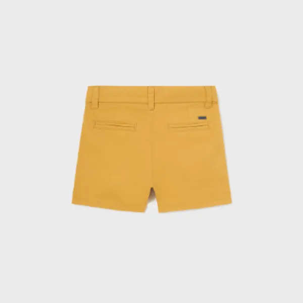 MUSTARD CHINO TWILL SHORT FOR BABY BOYS