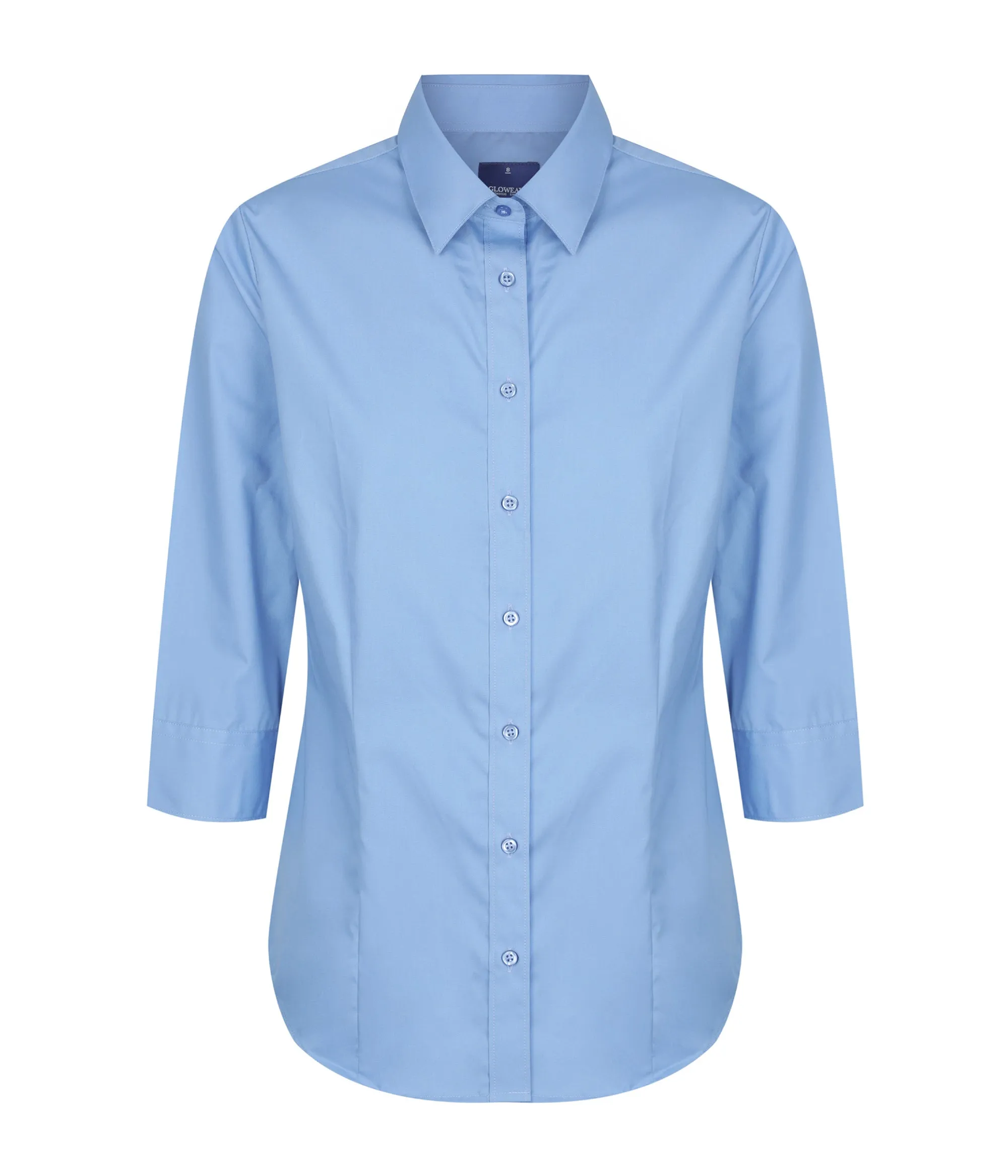 Nicholson Premium Poplin Women's 3/4 Sleeve Shirt 1520WZ
