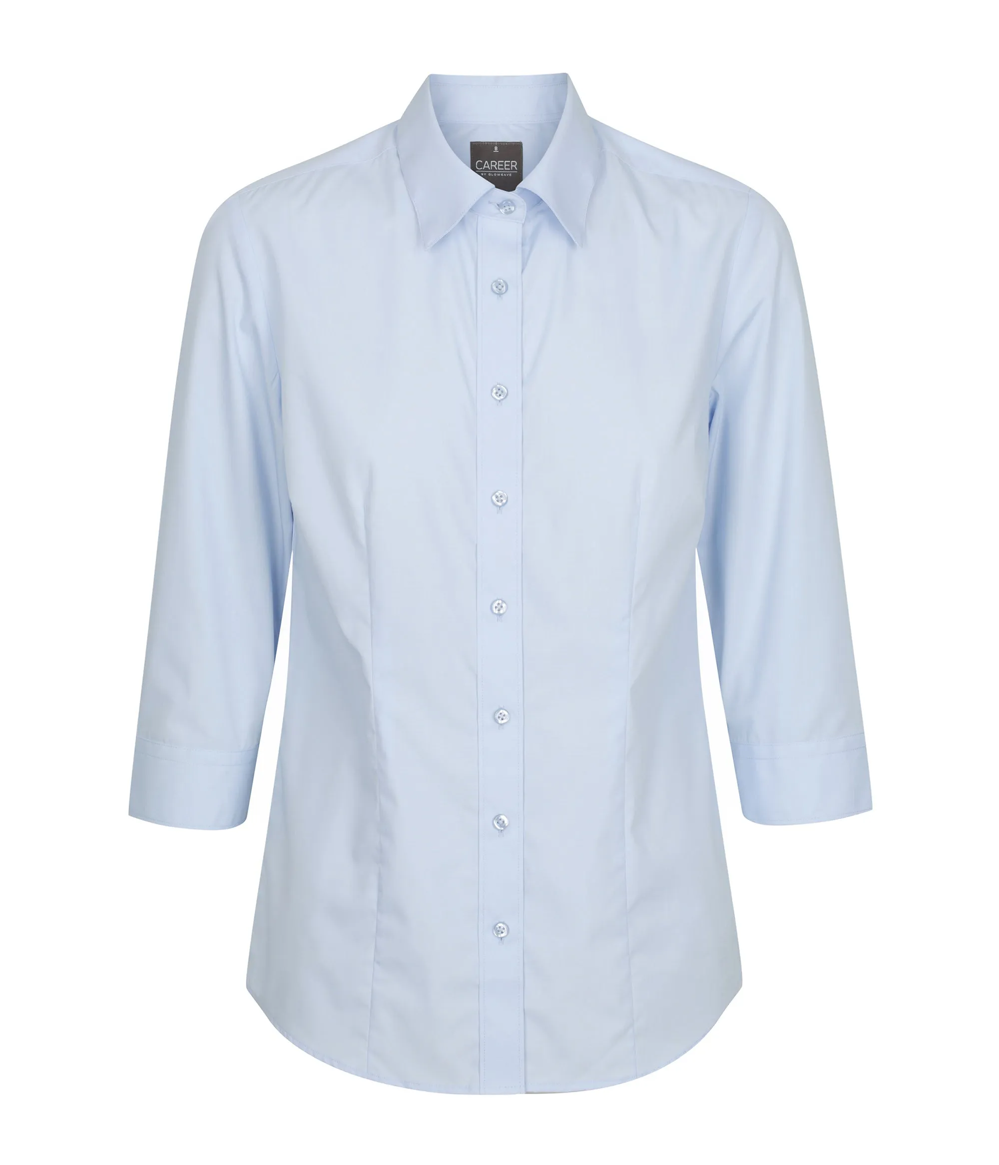 Nicholson Premium Poplin Women's 3/4 Sleeve Shirt 1520WZ