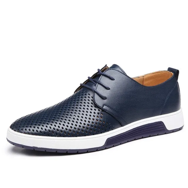Oxford Lder Casual Skor