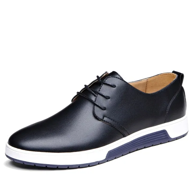 Oxford Lder Casual Skor