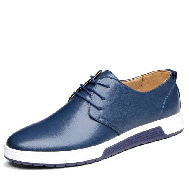 Oxford Lder Casual Skor