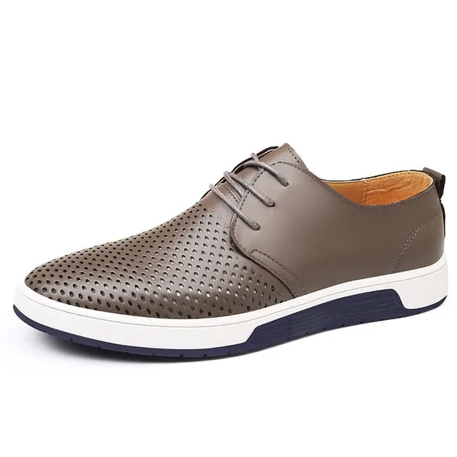 Oxford Lder Casual Skor