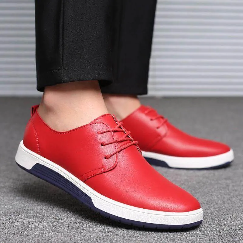 Oxford Lder Casual Skor