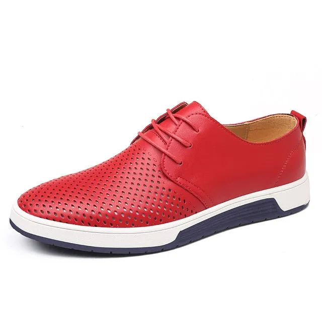 Oxford Lder Casual Skor