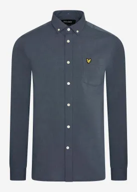 Oxford shirt - slate blue