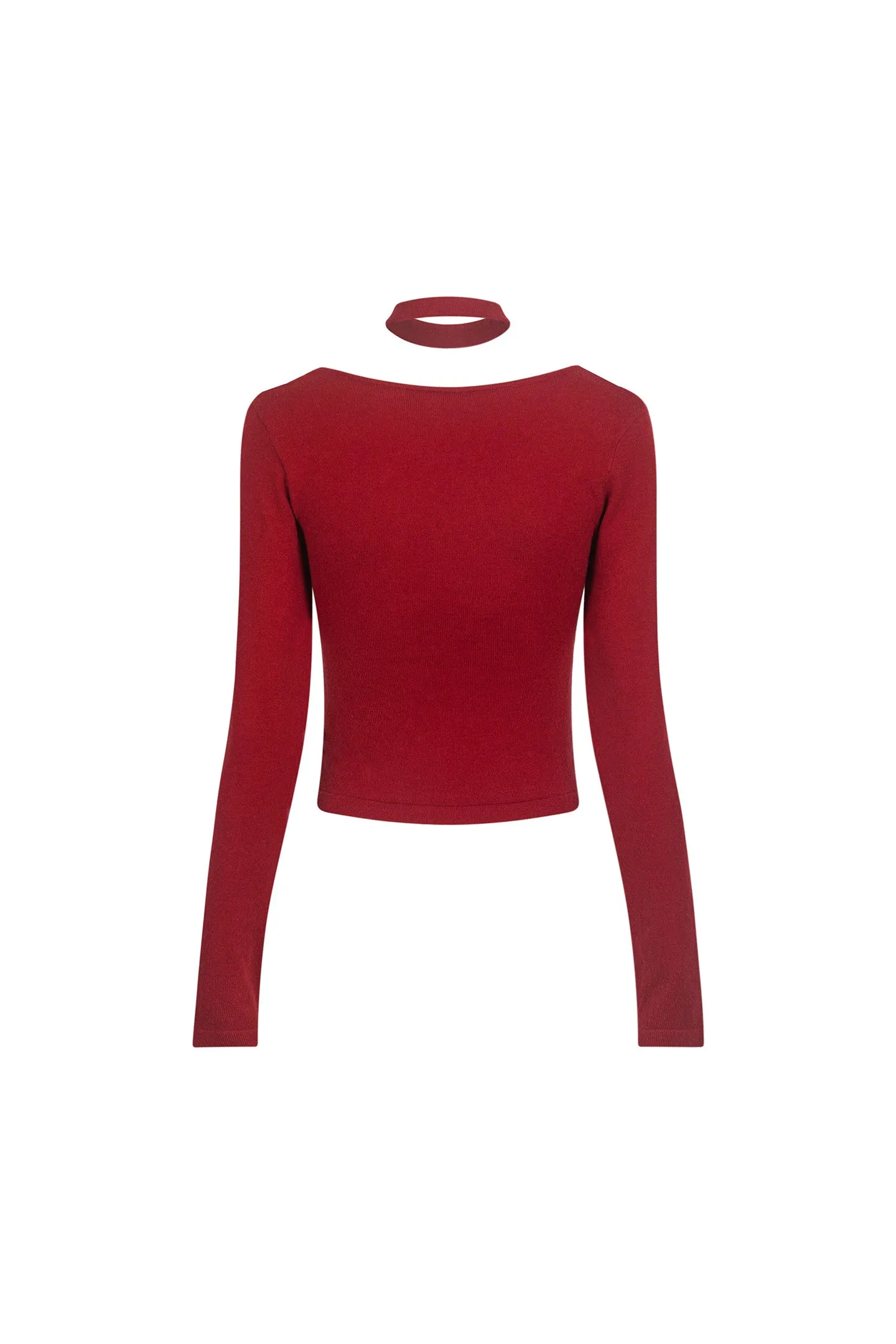 Paneled Lace Knitted Sweater