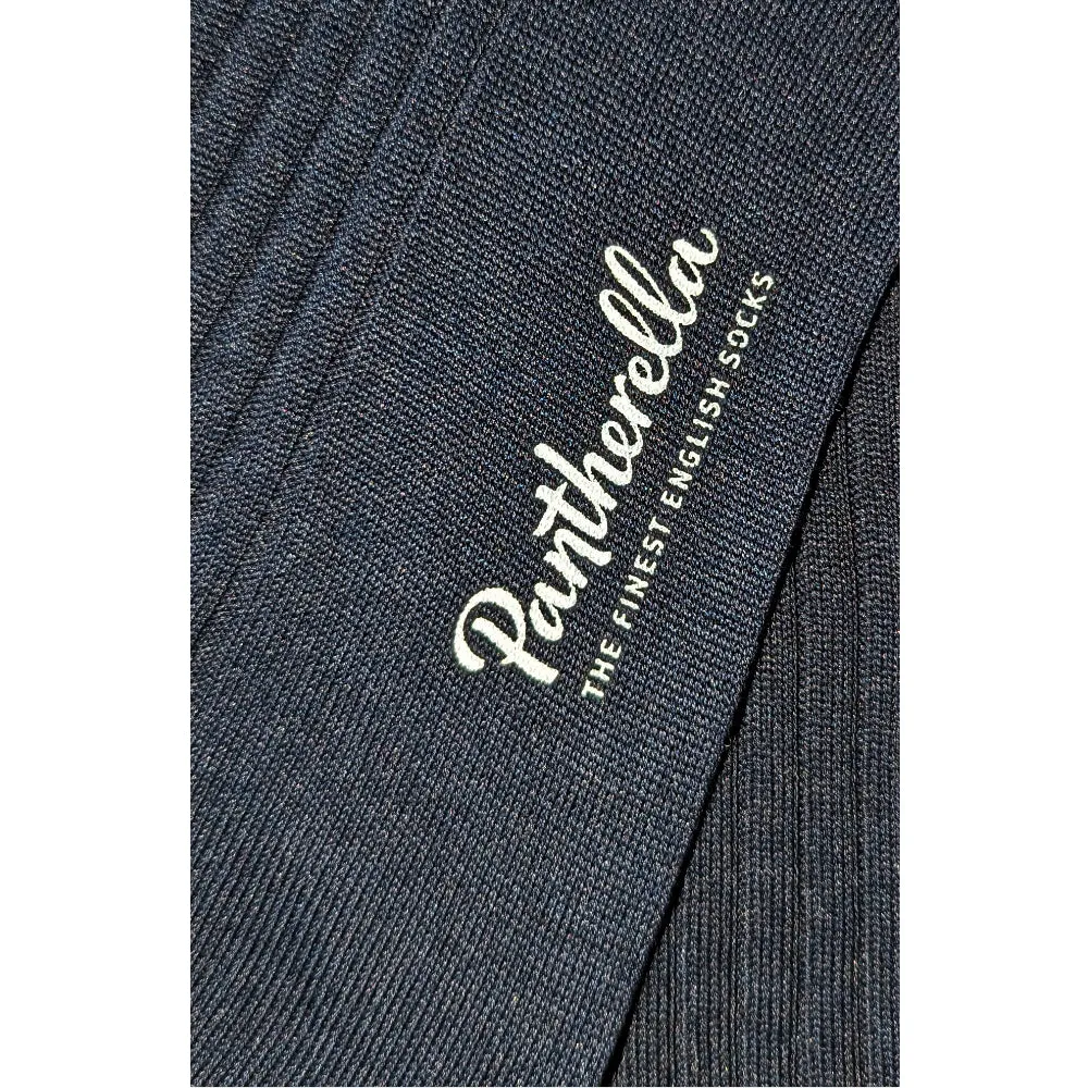 Pantherella - Danvers Navy Cotton English Made - Socks