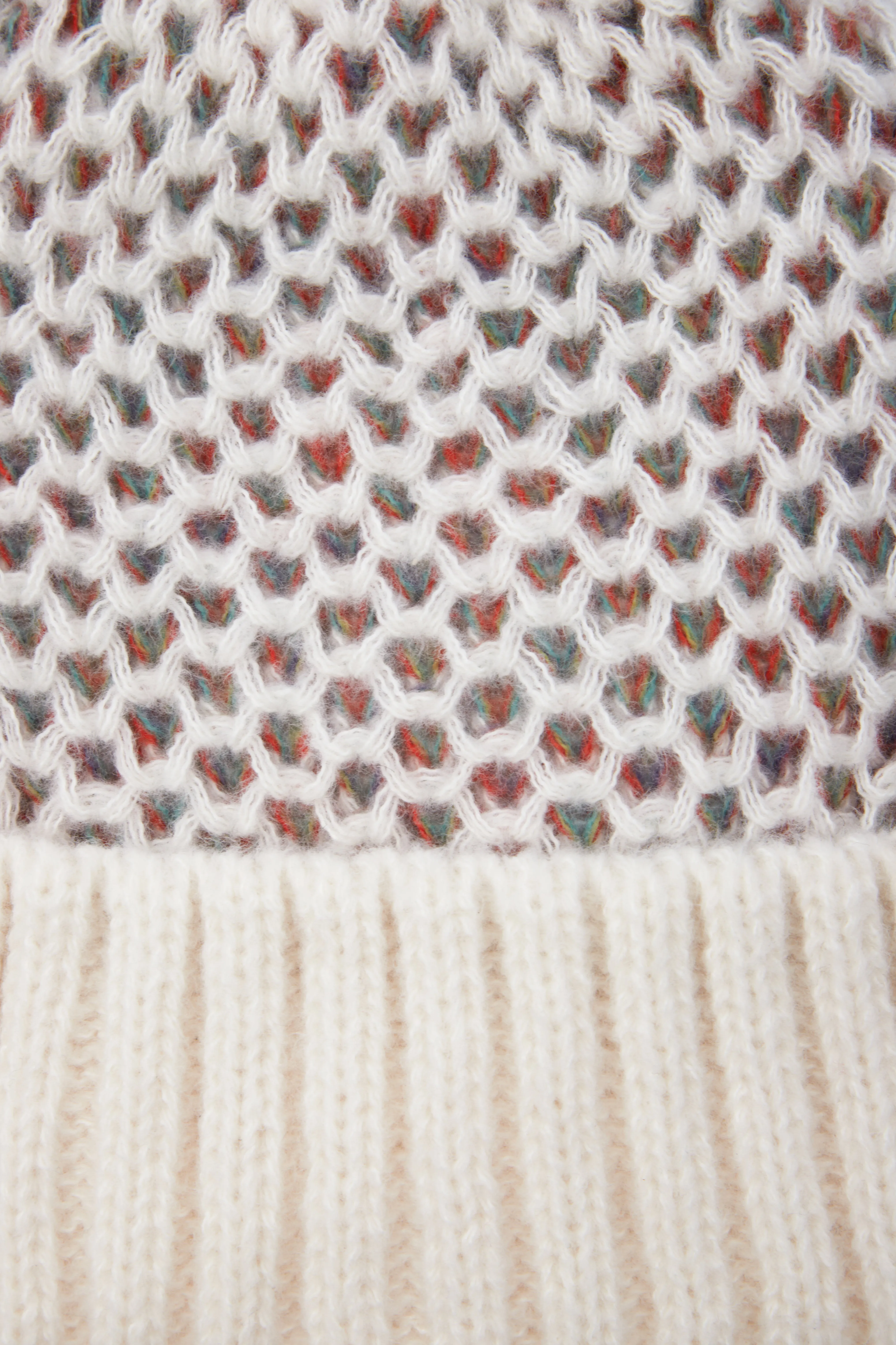 Rainbow Knit Beanie