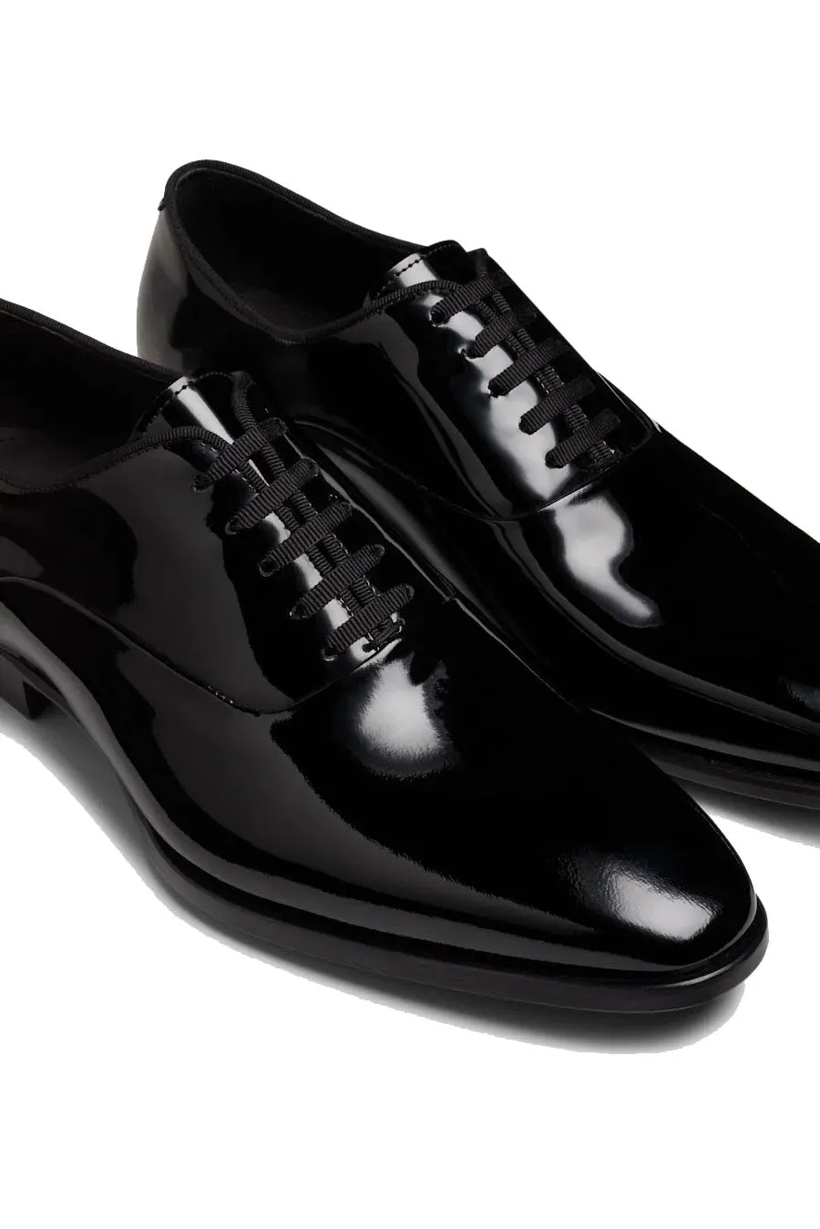 Reuben Black Patent Leather Oxford