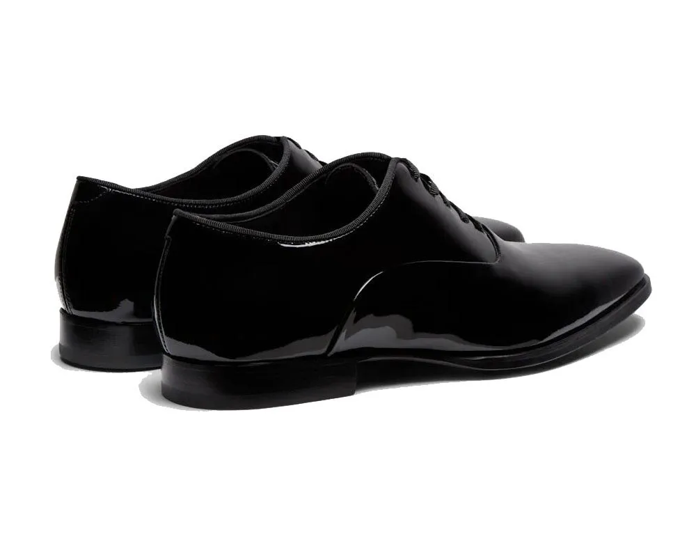 Reuben Black Patent Leather Oxford