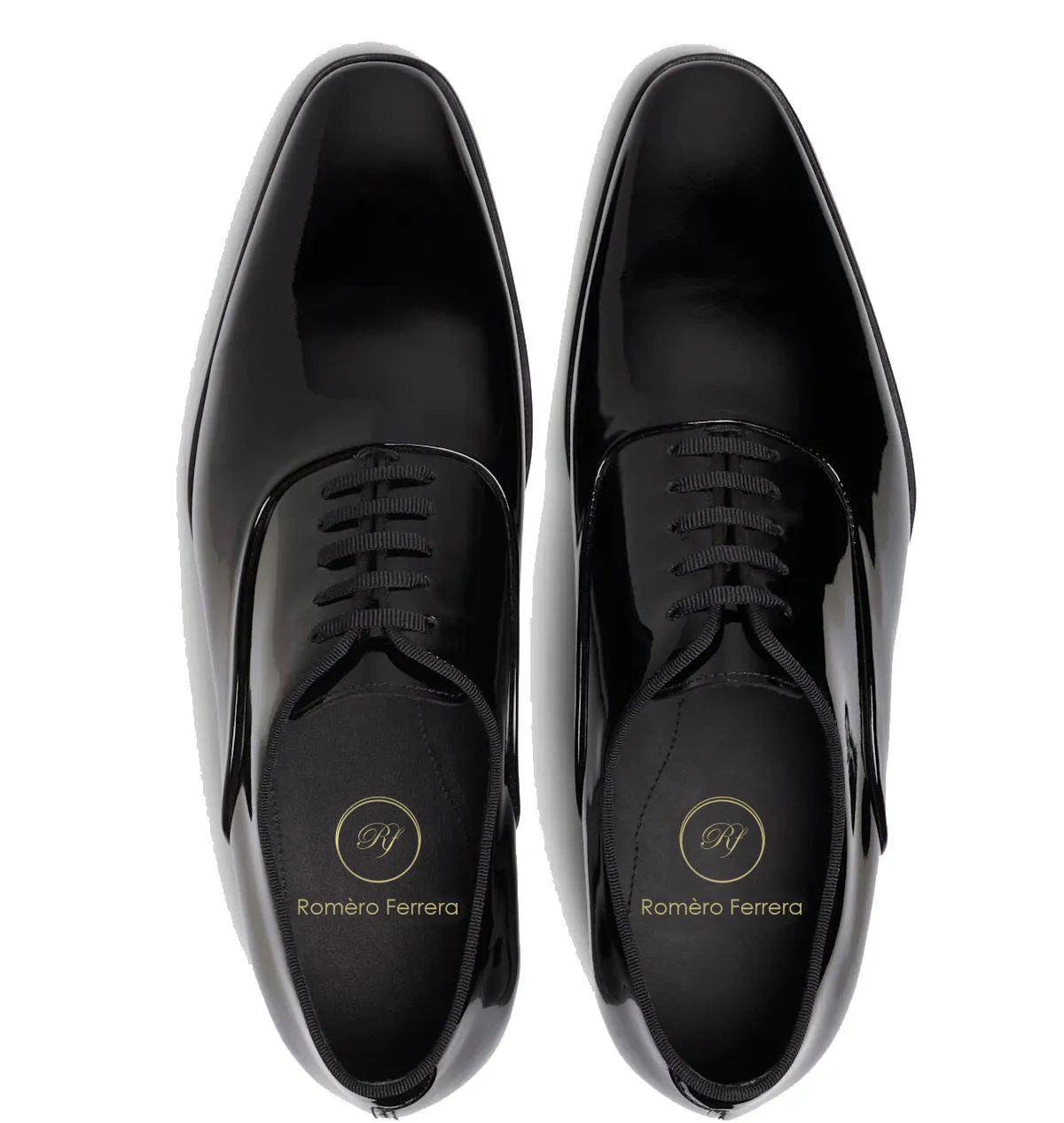 Reuben Black Patent Leather Oxford