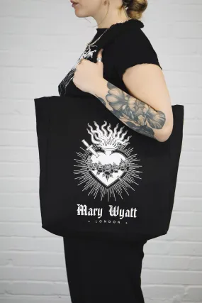 Sacred Heart Canvas Tote Bag