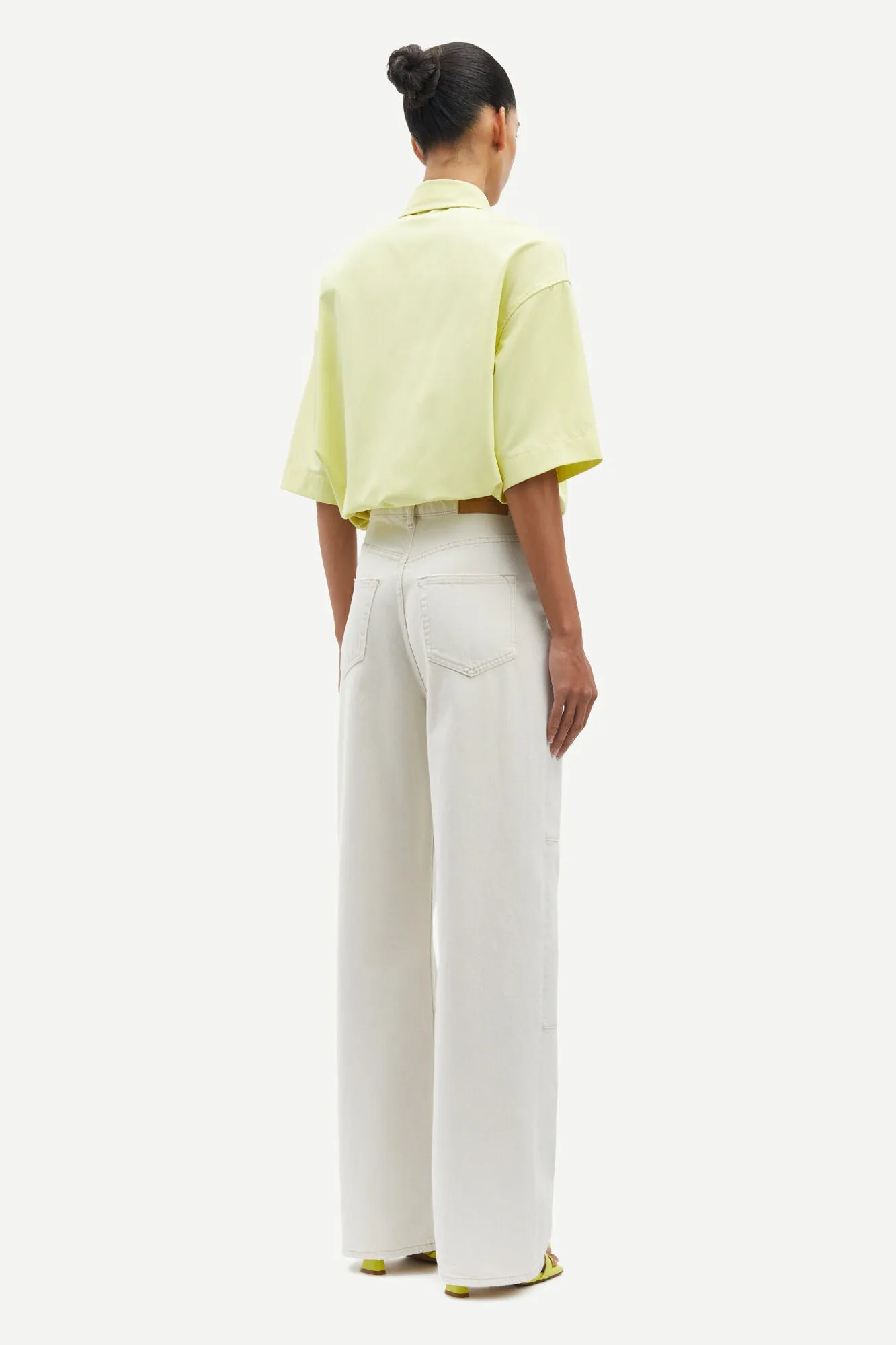 SALULU SHIRT yellow/blue