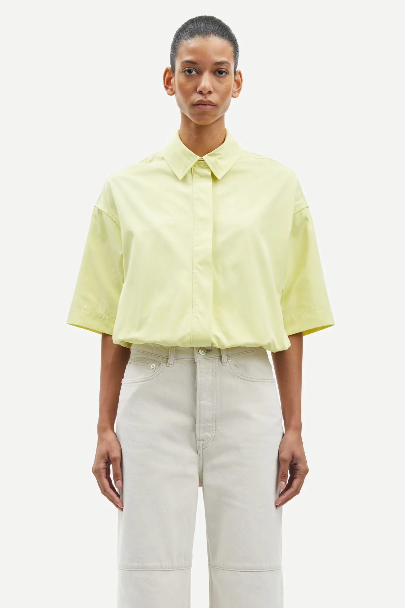 SALULU SHIRT yellow/blue