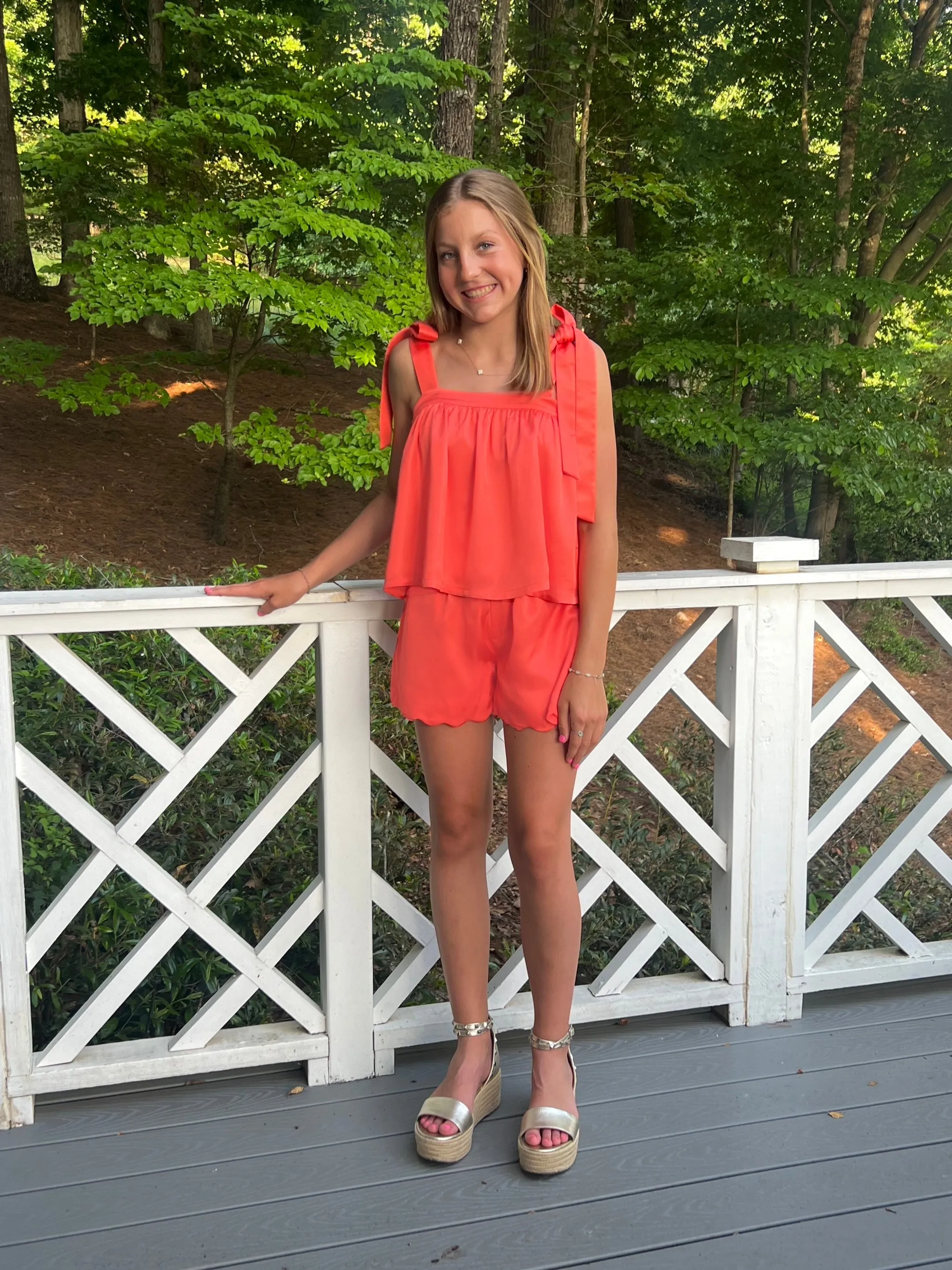 Sandlapper Shorts (Girls) – Carolina Coral