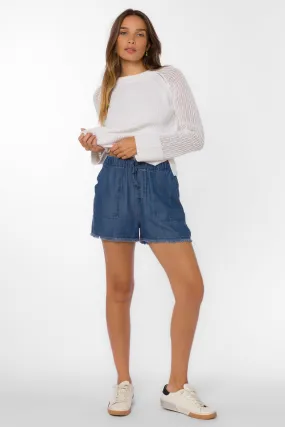 Simone Deep Blue Shorts