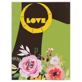 Spring Bamboo Love - Minky Blankets