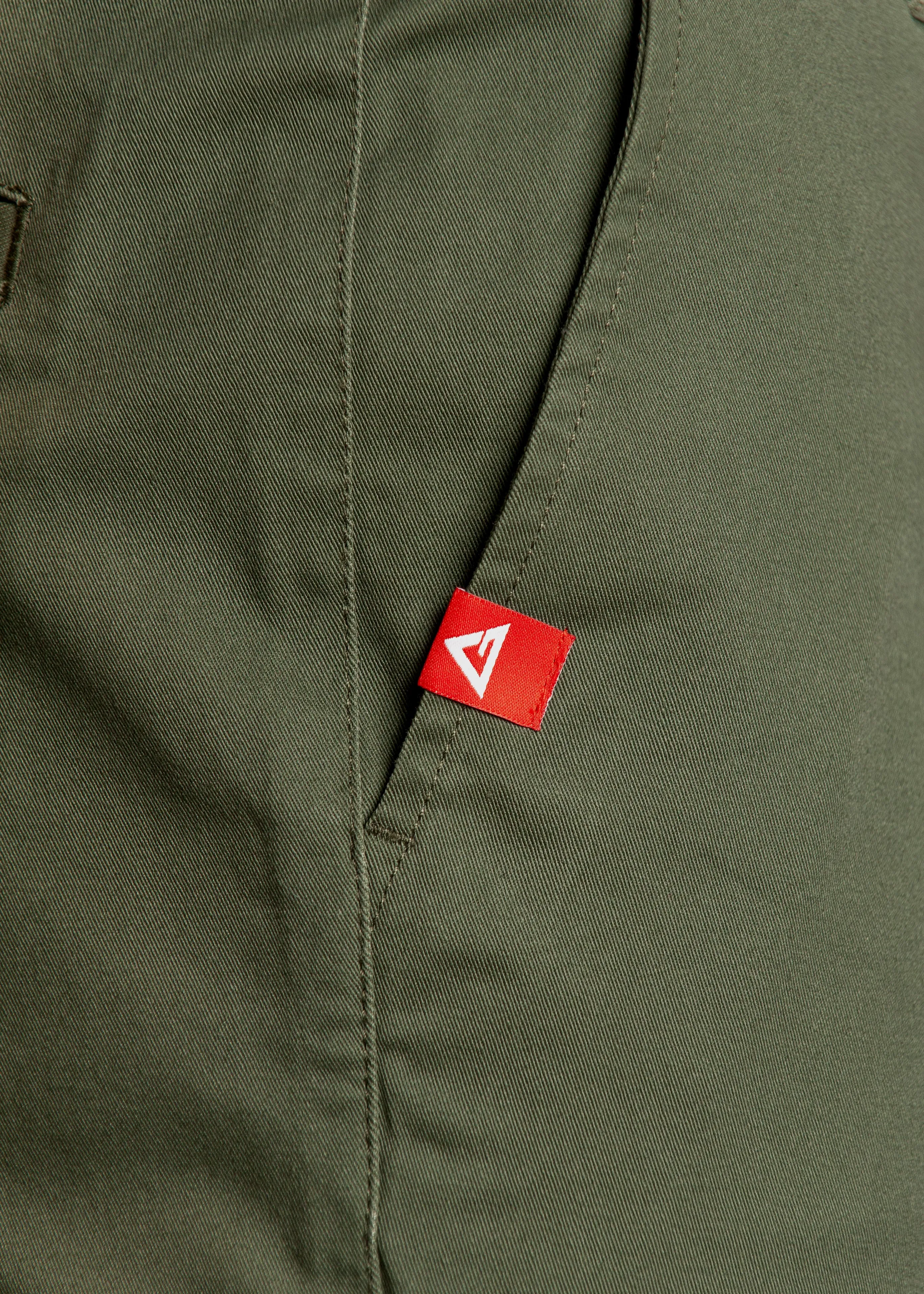 Sunset 1986 Chino Shorts - Army
