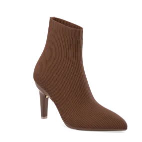 The Bootie Walnut Knit   Stiletto Heel Kit 4 Walnut
