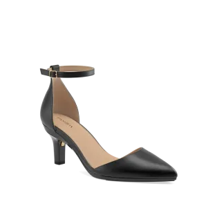 The D'Orsay Coal Satin   Stiletto Heel Kit 3 Coal