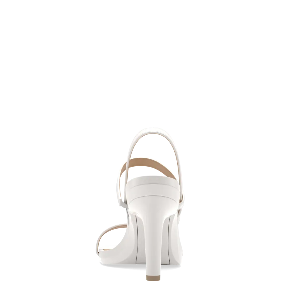 The Miranda - White   Stiletto Heel Kit 4 White-FINAL SALE