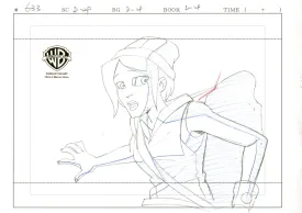 The Zeta Project Original Production Drawing: Ro
